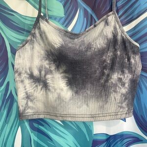 Tie-Dye Ribbed Women's Top Dazy TikTok